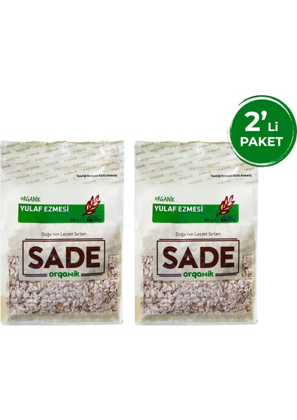 Yulaf Ezmesi 2 Paket 500 gr