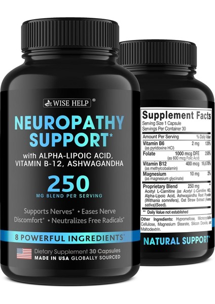 Neuropathy Support Natural Anti Stress 30 Kapsül