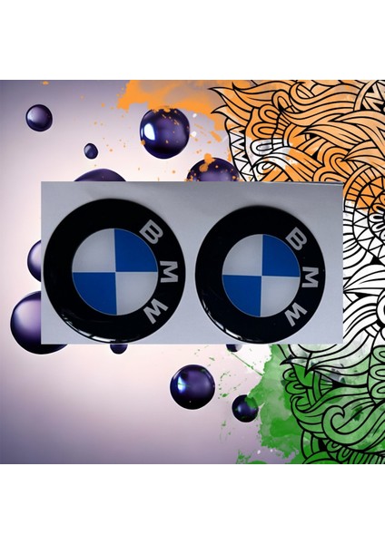 Bmw Damla Logo 5x5 cm 2ADET