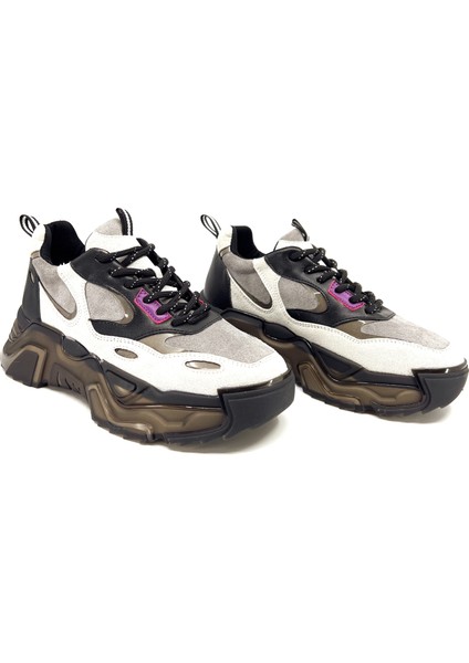 G80157 Şefaf ve Yüksek Tabanlı Günlük Spor Sneakers Kadın Ayakkabı fırsatları