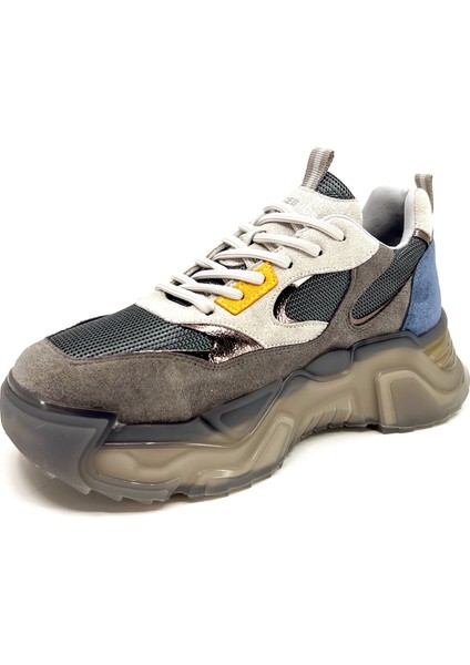 G80157 Şefaf ve Yüksek Tabanlı Günlük Spor Sneakers Kadın Ayakkabı modelleri