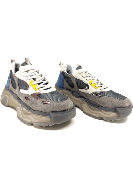 G80157 Şefaf ve Yüksek Tabanlı Günlük Spor Sneakers Kadın Ayakkabı fırsatları