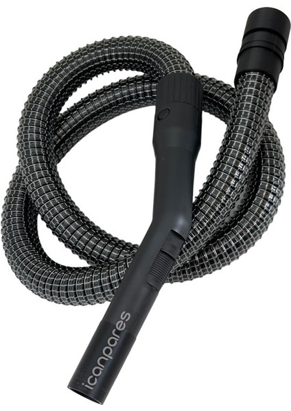 Fakir Uyumlu Deluxe 9800S Süpürge Alternatif Çelik Telli Hortumu Seti (Sadece Süpürme Işlemi Yapar)