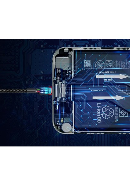 2 mt Pd2.0 Qc3.0 Type-C To Type-C 60W Şarj Kablo Iphone 15 15 Pro Max Şarj Kablosu Örgü Tasarım fırsatları