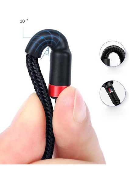 2 mt Pd2.0 Qc3.0 Type-C To Type-C 60W Şarj Kablo Iphone 15 15 Pro Max Şarj Kablosu Örgü Tasarım indirimleri