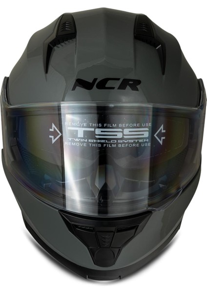 ICON Çene Açılır Koyu Nardo Kask