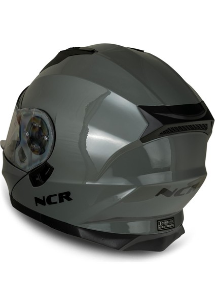 ICON Çene Açılır Koyu Nardo Kask