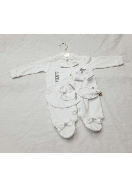 Berkaysun Tekstilden Pamuklu Bebekler Için Süslü Tulum Takımı