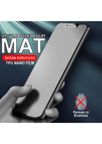 Oppo Find N2 Iç (Sol-Sağ) ve Dış Ekran Uyumlu Mat Parmak Izi Tutmayan Nano Ekran Koruyucu