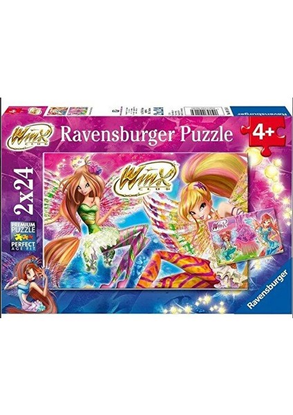 Winx Perileri Çocuk Puzzle 48 Parça 2X24 Parça Ravensburger