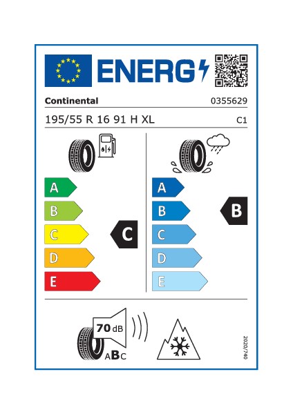 195/55 R16 91H Xl Wintercontact Ts 870 Oto Kış Lastiği ( Üretim Yılı: 2023 ) fırsatları