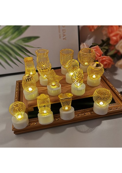 LED Mum Işığı Masaüstü Dekorasyon Süsleme Aydınlık Gece Lambası (Yurt Dışından) fiyatları