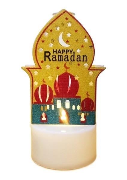 Yeni LED Atmosfer Işığı Dekorasyonu Küçük Fener Elektronik Gece Lambası (Yurt Dışından)