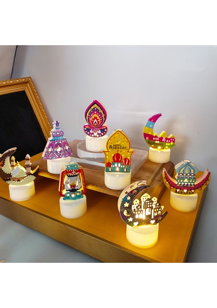 Yeni LED Atmosfer Işığı Dekorasyonu Küçük Fener Elektronik Gece Lambası (Yurt Dışından) fiyatları