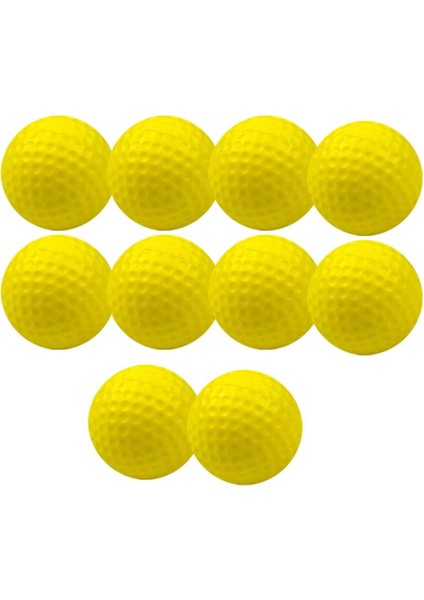 10 Parça Golf Eğitim Topu Elastik Pu Köpük Sünger Çocuklar Için Uygulama (Yurt Dışından)