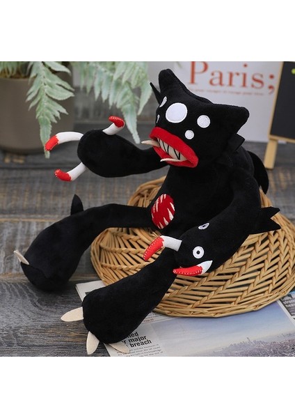 Zaox Poppy Playtime Peluş 0yuncak 25 cm - Siyah (Yurt Dışından)