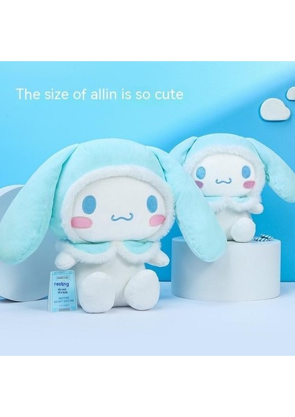 Dahe 25CM Yeşil Kulaklı Yuji Köpek Peluş Bebek (Yurt Dışından)