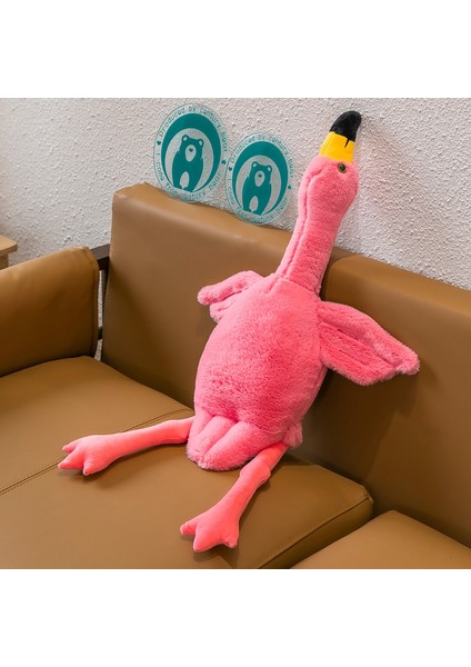 Yimei Flamingo Yastık Pembe Cennet Papağanı Bebek Çizgi Film Sevimli Bebek (Yurt Dışından)