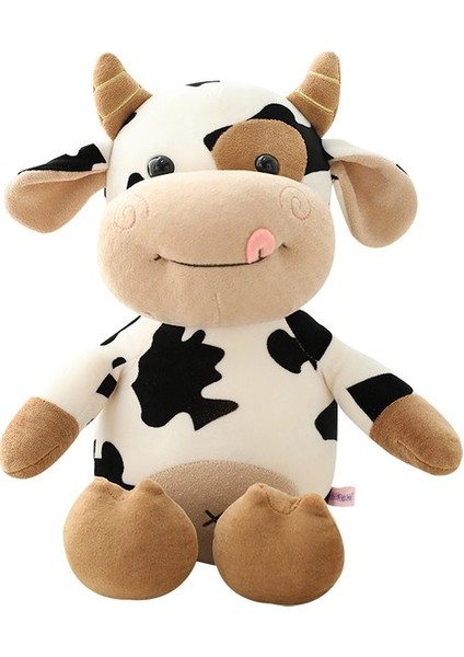 Luxix 40 cm Sevimli Inek Bebek Peluş Oyuncak Karikatür (Yurt Dışından)