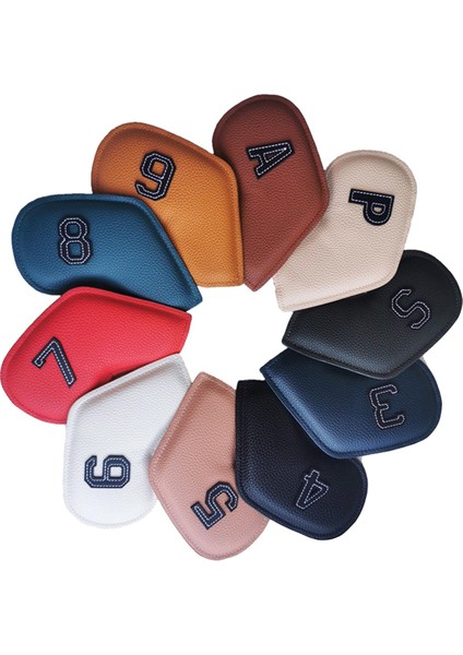 10X Golf Başörtüsü Golf Kulübü Başkanı Numarası Nakışlı Çok 16.5x8.5 cm (Yurt Dışından) fiyatları