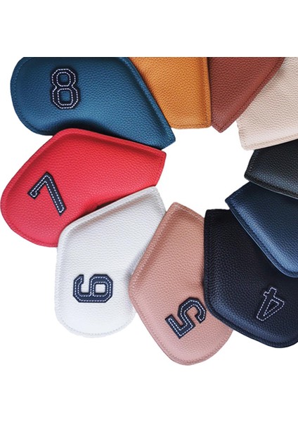 10X Golf Başörtüsü Golf Kulübü Başkanı Numarası Nakışlı Çok 16.5x8.5 cm (Yurt Dışından) indirimleri