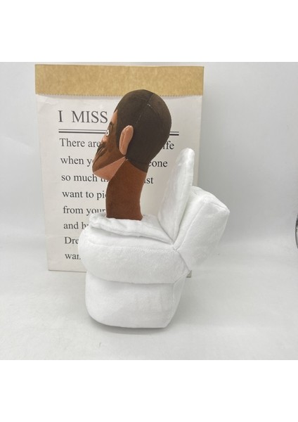 Zaox 23CM Tuvalet Adam Peluş Oyuncak Bebek (Yurt Dışından)