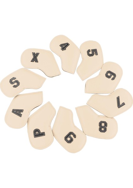 10'lu Paket Golf Baş Örtüsü, 4-9,p,s,a, Aksesuarları (Yurt Dışından)