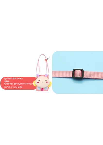 Zaox Animal Butterfly Kids Crossbody Toy Bag (Yurt Dışından) fırsatları