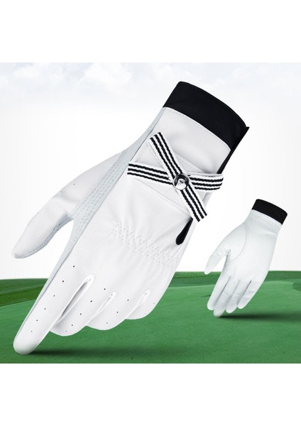 Ayarlanabilir Kadın Golf Eldiveni Aşınmaya Dayanıklı Golfçü Bayanlar Hediyeler Için 19 Metre (Yurt Dışından)