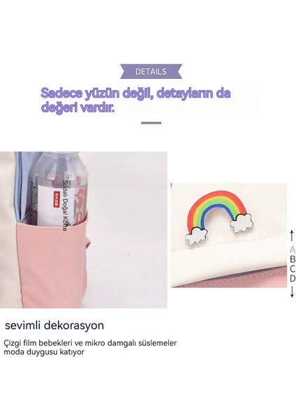 Zaox Ilkokul Öğrencileri Omuz Çantası 3-7 Yaş
