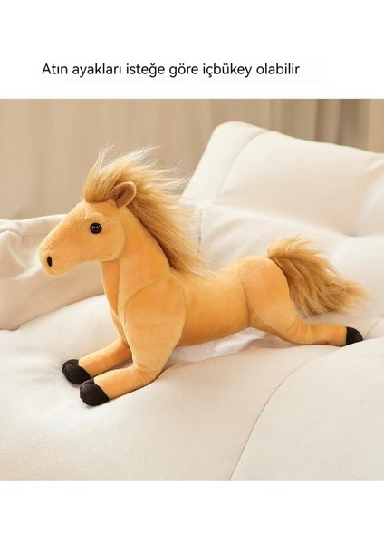 Jıayı 32CM Simülasyon Midilli Bebek Peluş Oyuncaklar (Yurt Dışından)