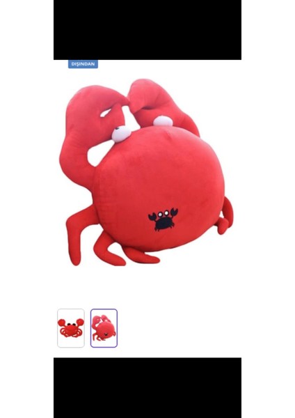 Jıayı 30CM Anti-Real Crab Plush Pillow Toys (Yurt Dışından)