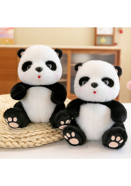 Dahe 25CM Oturan Dev Panda Bebek Oyuncağı (Yurt Dışından)