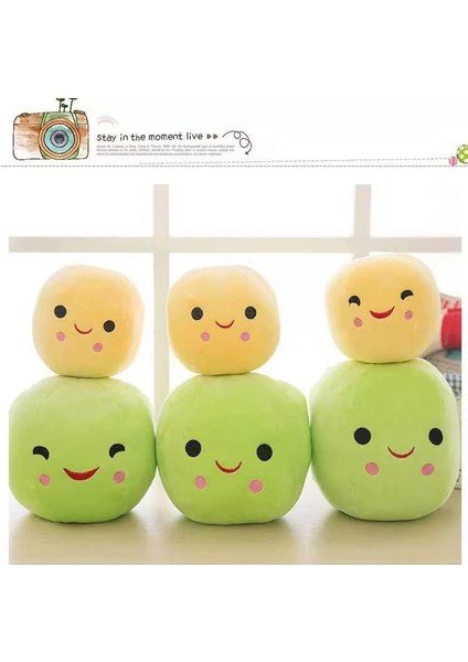 Luxix 40CM Simülasyon Kase Fasulye Peluş Yastık Oyuncak (Yurt Dışından)