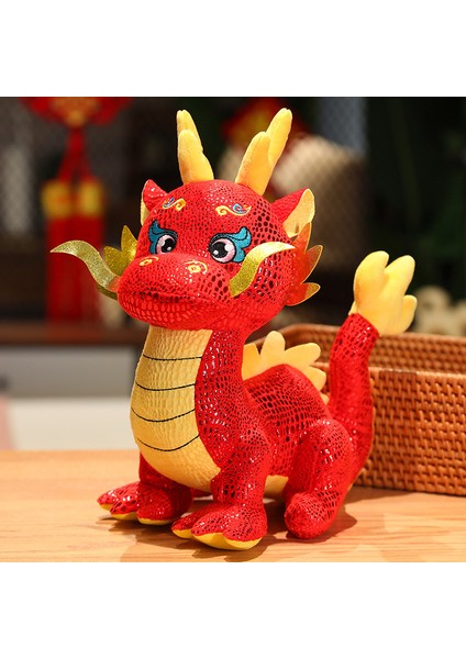 Zaox Qilin Ejderha Peluş Bebek Oyuncak· (Yurt Dışından)
