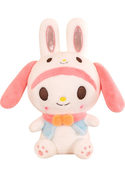 Dahe 50CM Melodi Bebek Büyük Kulaklı Tavşan Peluş Oyuncak (Yurt Dışından)