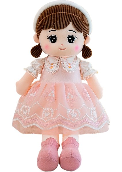 Zaox 50CM Nasha Çiçekli Elbiseli Bebek Peluş Oyuncak (Yurt Dışından)