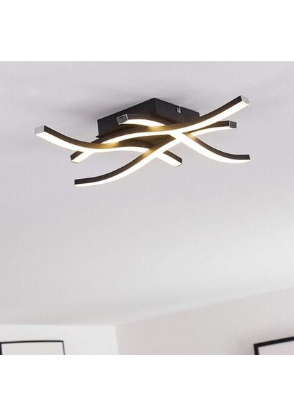 Modern Tasarım LED Tavan Işık Dalga Sarkıt 6500 K Soğuk Beyaz Işık Oturma Odası Yemek Odası Sarkıt Labirent (Yurt Dışından) modelleri