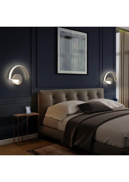 LED Iç Mekan Duvar Lambası 8W, Yaratıcı Mektup Beyaz Duvar Lambası 3000K Sıcak Beyaz Modern Metal Duvar Lambası Yatak Odası Oturma Odası Merdiven Koridor Için (Yurt Dışından) modelleri