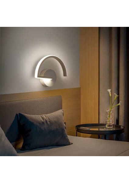 LED Iç Mekan Duvar Lambası 8W, Yaratıcı Mektup Beyaz Duvar Lambası 3000K Sıcak Beyaz Modern Metal Duvar Lambası Yatak Odası Oturma Odası Merdiven Koridor Için (Yurt Dışından) fırsatları