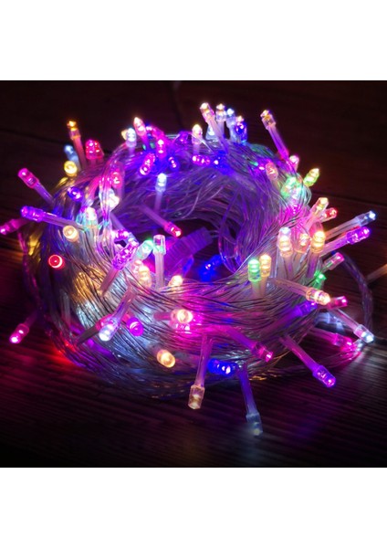 24M 200LEDS Dizi Işıklar, Uzaktan Kumandalı LED Halat Işık, Elektrikli, Iç Mekan/dış Mekan Için Su Geçirmez, Noel Işıkları, Parti, Kutlama Için Ideal (Yurt Dışından)