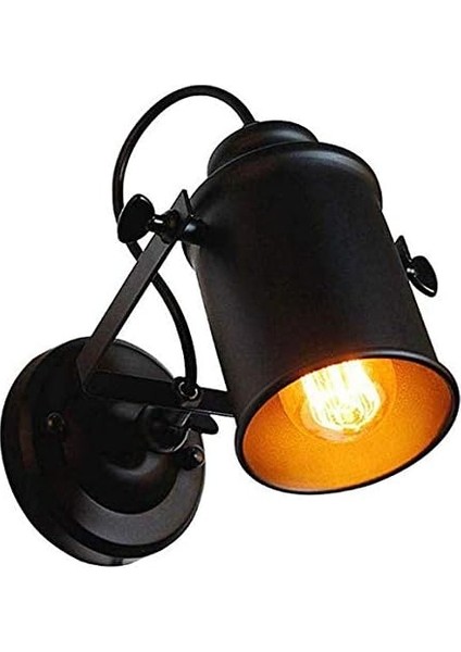 Retro Endüstriyel Spot Tavan Işık Kapalı Vintage Endüstriyel Loft Tarzı Duvar Lambası E27 Tabanı Bar, Restoran, Cafe Için (Yurt Dışından)