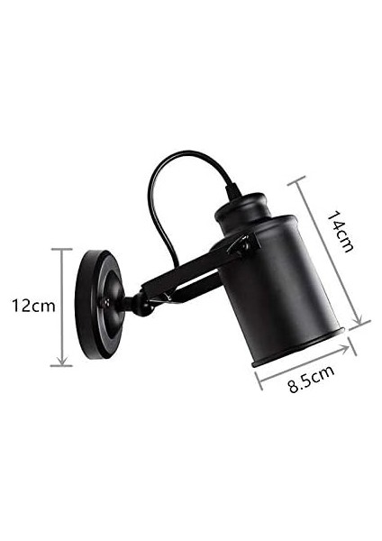 Retro Endüstriyel Spot Tavan Işık Kapalı Vintage Endüstriyel Loft Tarzı Duvar Lambası E27 Tabanı Bar, Restoran, Cafe Için (Yurt Dışından) fiyatları