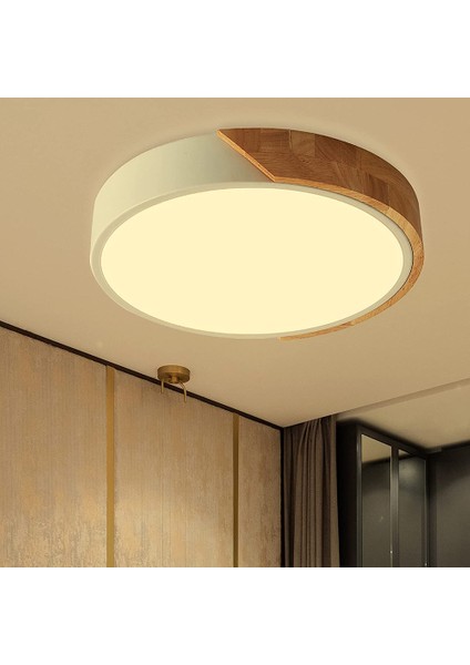 LED Tavan Lambası Ahşap, LED Tavan Lambası, Oturma Odası, Yatak Odası, Banyo, Balkon, Koridor, Bodrum Için LED Lambalar Tavan Işıkları (Yurt Dışından)