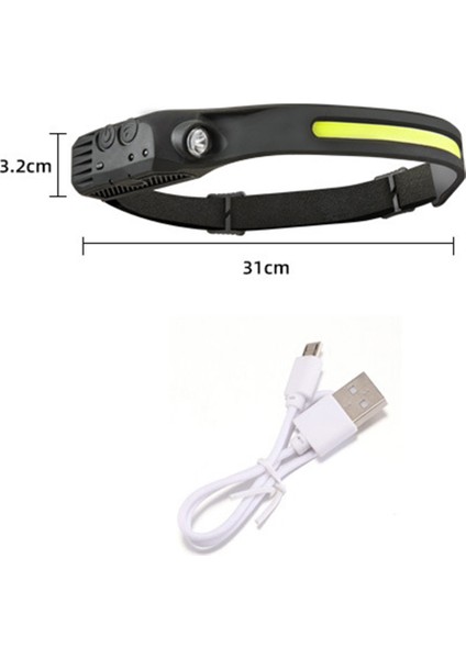 Otflp LED Kafa Feneri Şarj Edilebilir Ipx4 Su Geçirmez Hafif Kafa Feneri (Yurt Dışından) fiyatları