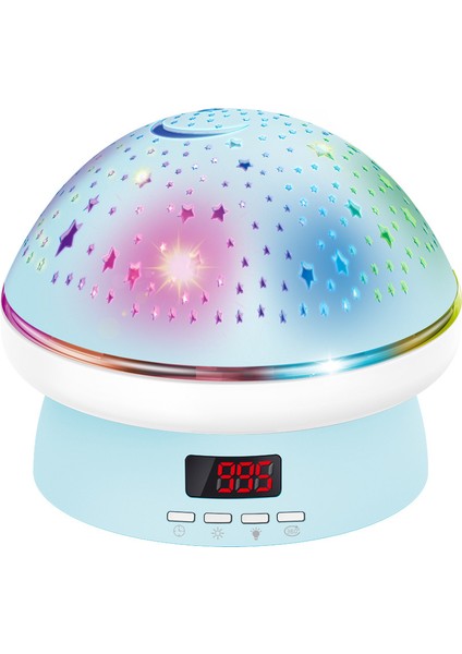 Kız Çocuk Oyuncak 2-8 Yaşında Çocuk Uzaktan Kumanda Yıldız Projektör Gece Lambası (Yurt Dışından)