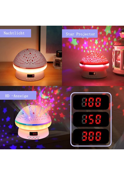 Kız Çocuk Oyuncak 2-8 Yaşında Çocuk Uzaktan Kumanda Yıldız Projektör Gece Lambası (Yurt Dışından) indirimleri