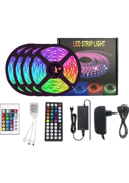 LED Şerit Işıklar 50FT Akıllı Işık Şeritleri, Uzaktan Kumandalı, Yatak Odası Için 5050 Rgb LED Işıklar, Oda Partisi Için Müzik Senkronizasyonu Renk Değiştirme Işıkları (Yurt Dışından)