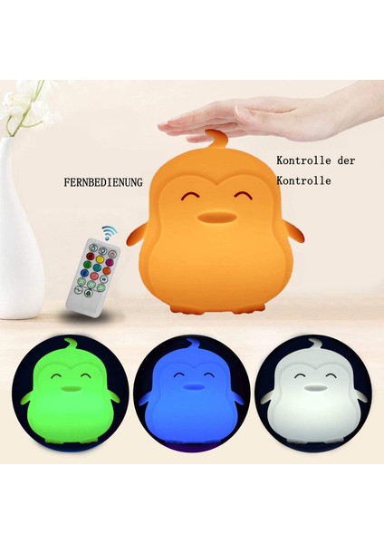 Çocuk Gece Lambası, Silikon Yatak Odası Lambası Çocuk Odası Gece Lambası Büyük (Yurt Dışından) fırsatları