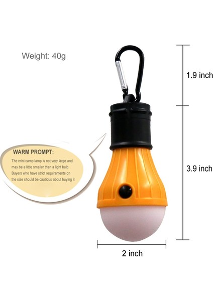 LED Çadır Işıkları 4 Paket Taşınabilir Kamp Işık Lambası Kasırga Acil Sırt Çantasıyla Seyahat Için Çadır Fener Ampulü Yürüyüş Açık ve Kapalı, Elektrik Kesintisi Için Akülü (Yurt Dışından) modelleri